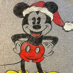 Men's 2XL Mickey Christmas T-Shirt